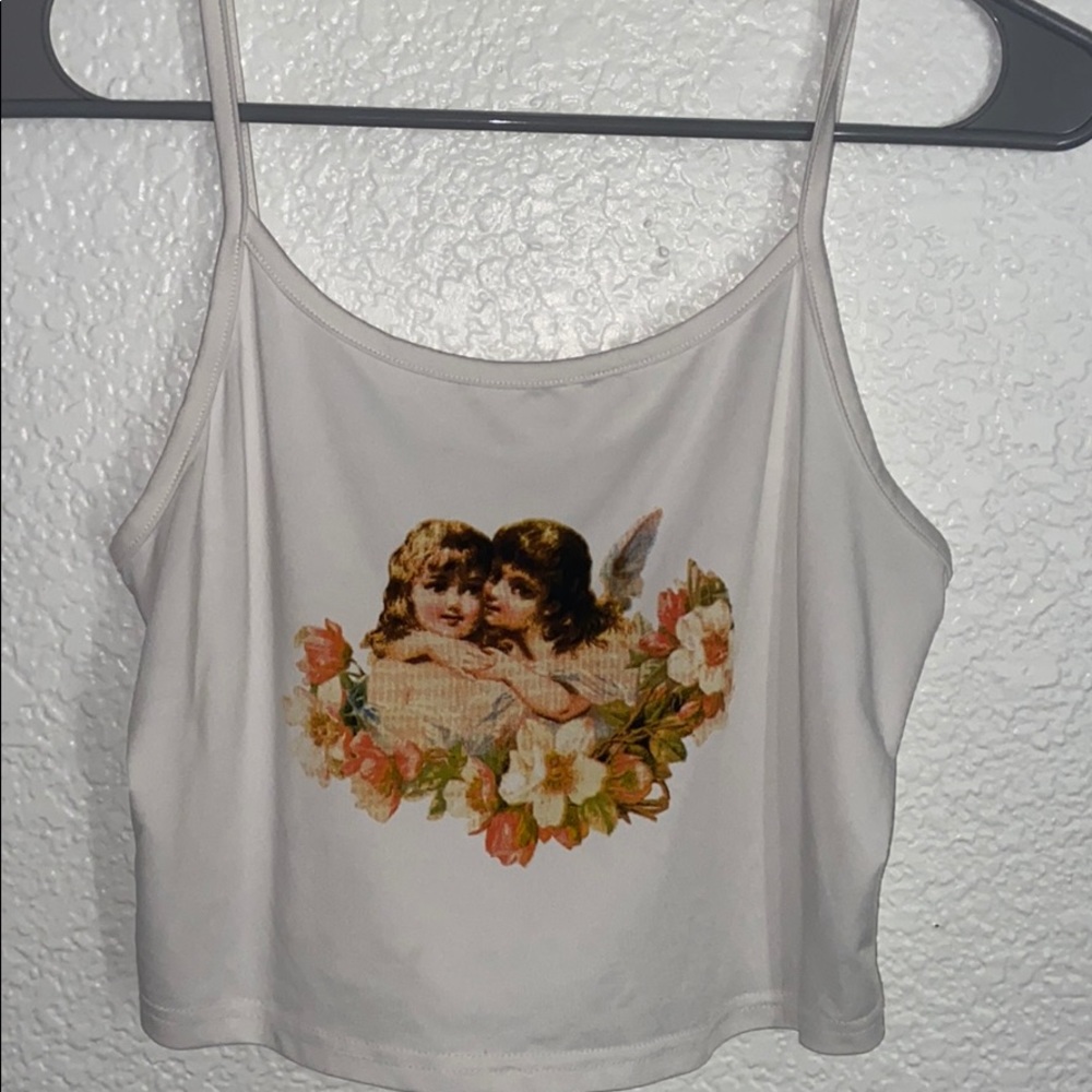 angel crop top